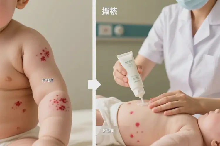 嬰兒四肢有濕疹可不可以根治(圖1)