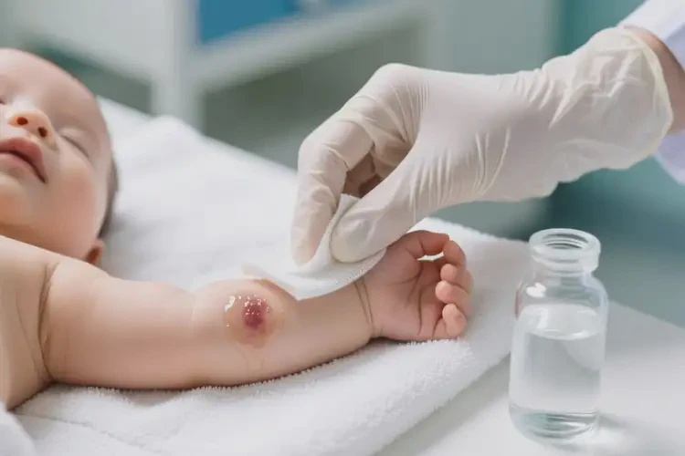 寶寶手臂上出濕疹可不可以根治(圖2)