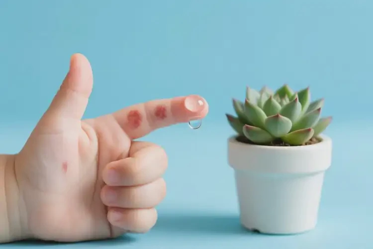 孩子手臂長(zhǎng)濕疹可以徹底自愈嗎(圖1)