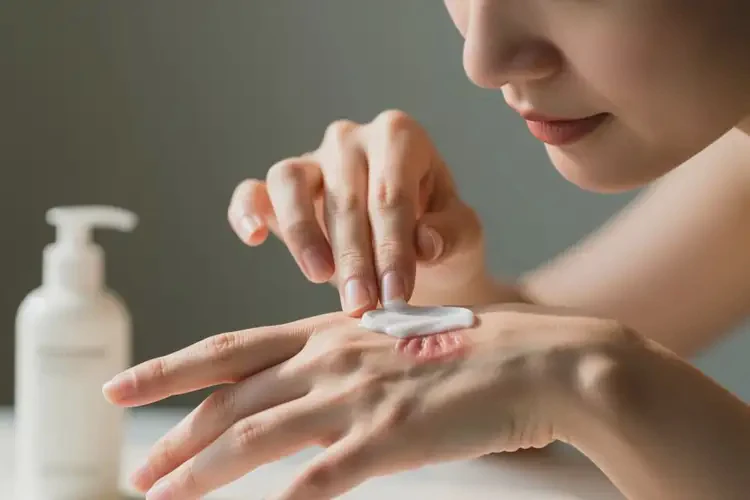 女生手上出現(xiàn)濕疹可不可以根治(圖2)