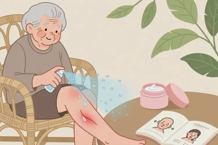 高齡老人小腿上偶爾起濕疹能不能根治(圖2)