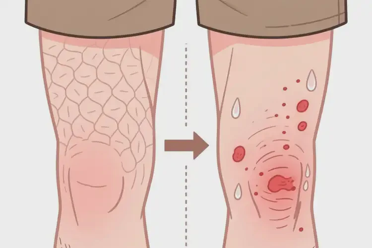 男生大腿長濕疹可不可以根治(圖2)