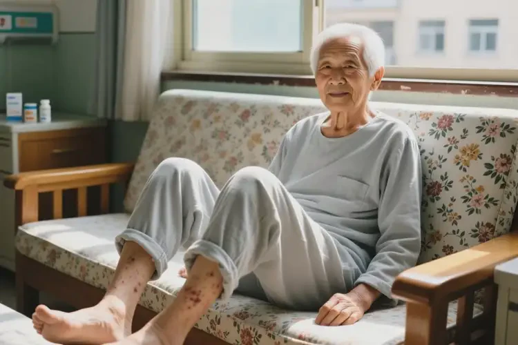 老人小腿經(jīng)常長(zhǎng)濕疹可不可以根治(圖4)