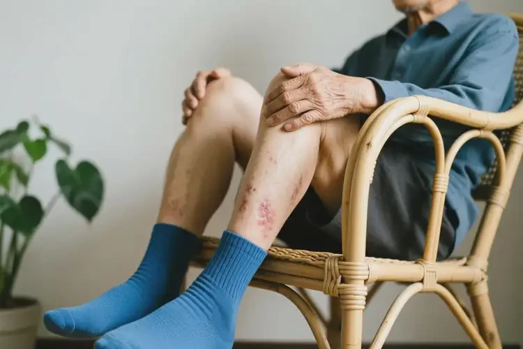 老人小腿經(jīng)常長(zhǎng)濕疹可不可以根治(圖3)