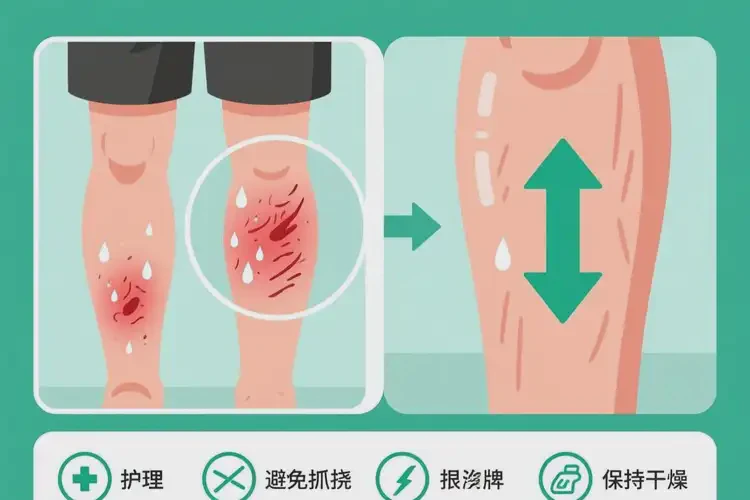 男性小腿偶爾起濕疹可不可以根治(圖2)