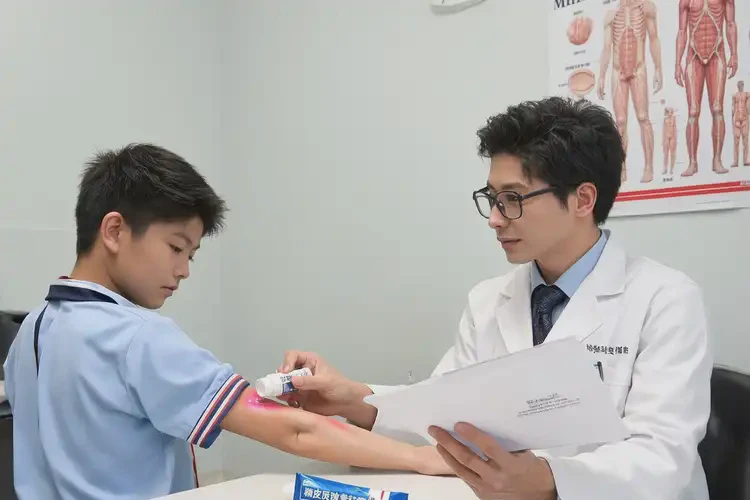 中學(xué)生四肢經(jīng)常長(zhǎng)濕疹可不可以根治(圖4)