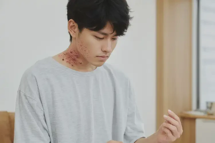 男生脖子上经常起湿疹可不可以根治(图2)