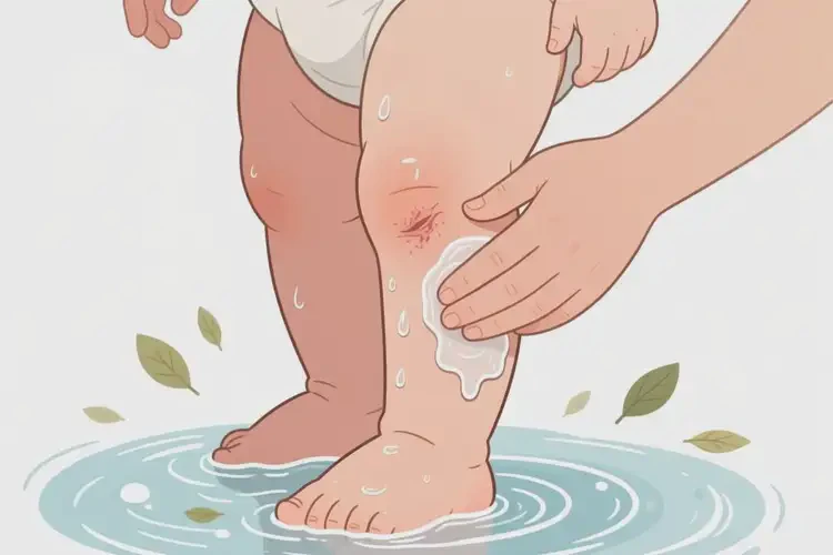 寶寶小腿起濕疹可不可以根治(圖3)