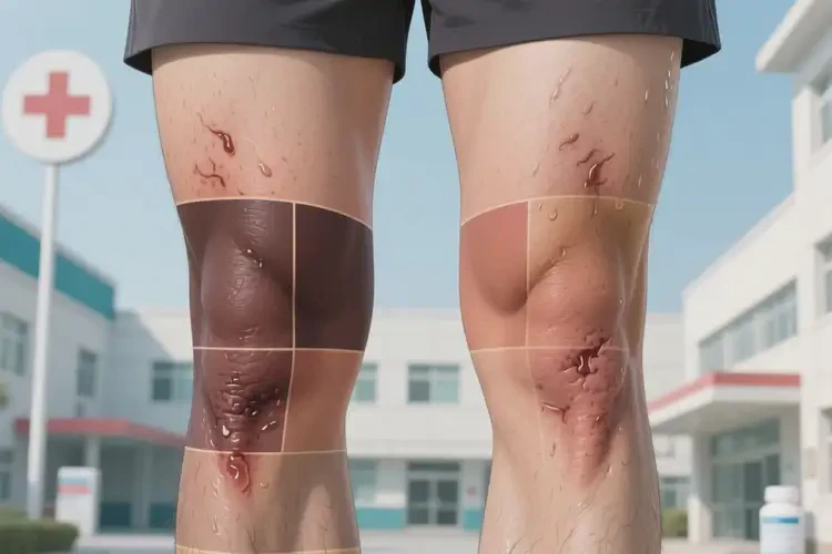 男人大腿上偶爾起濕疹能不能根治(圖1)