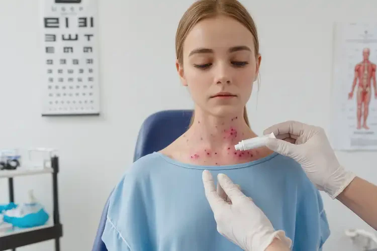 女人脖子上起濕疹能不能根治(圖3)