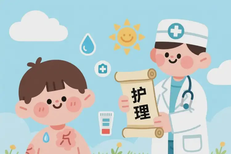 孩子脖子长湿疹可不可以根治(图3)