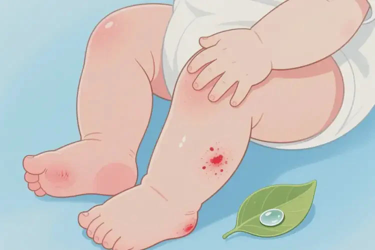 寶寶大腿上經(jīng)常長濕疹可不可以根治(圖3)