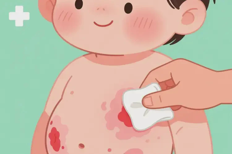 孩子肚子容易長濕疹可不可以根治(圖3)