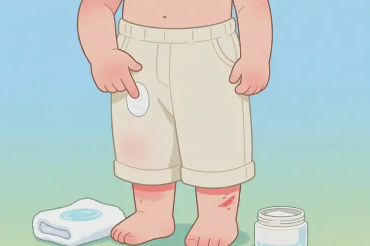 孩子小腿容易起濕疹可不可以根治(圖4)