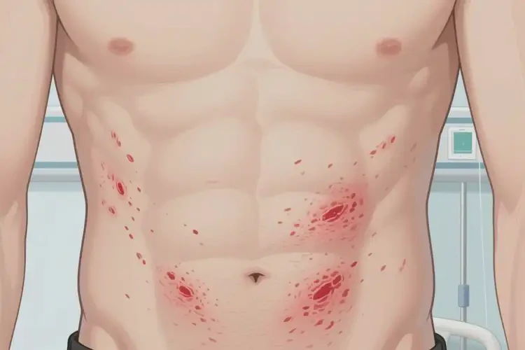 男人肚子偶爾起濕疹能徹底自愈嗎(圖3)