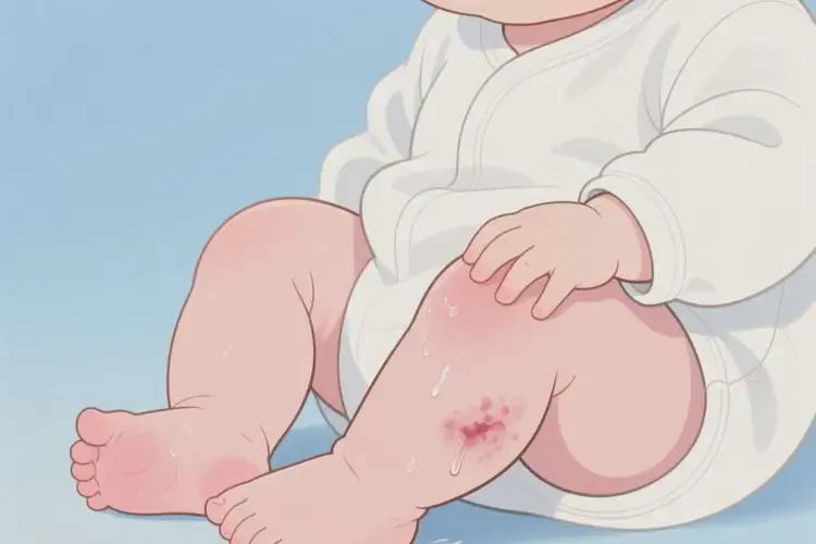 嬰幼兒小腿上經(jīng)常長濕疹可不可以根治(圖3)