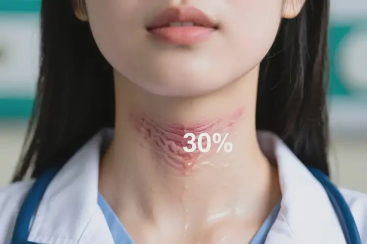 女生脖子長(zhǎng)濕疹不管它會(huì)自己自愈嗎(圖2)