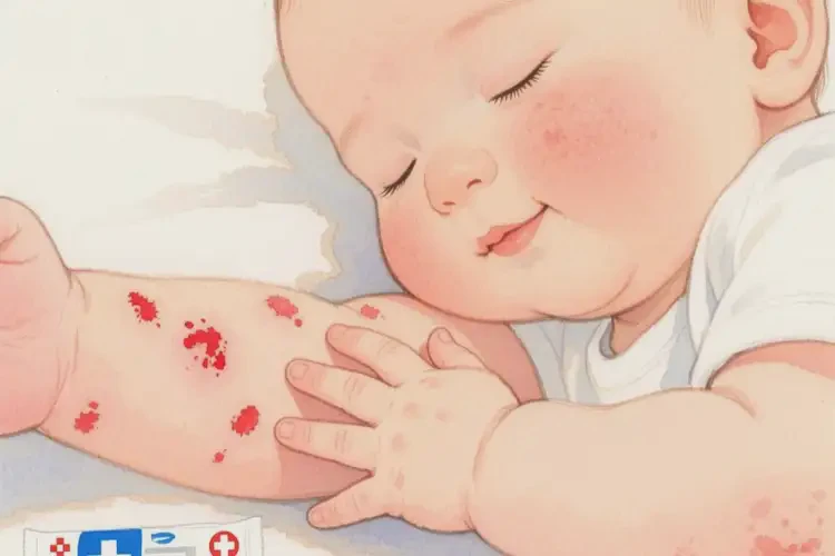 宝宝手臂偶尔起湿疹可不可以根治(图4)