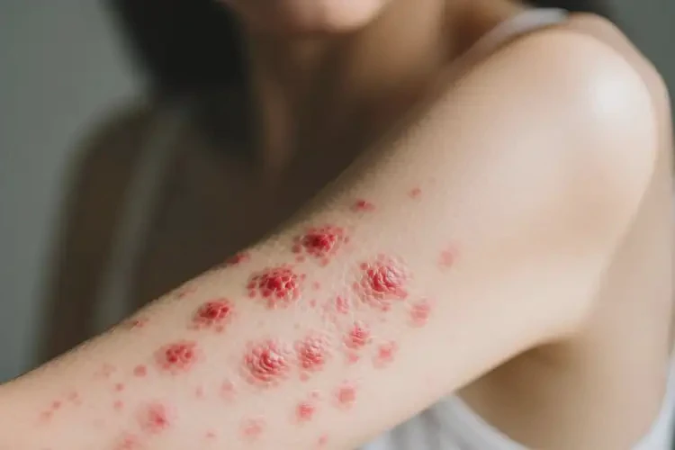 女性手臂上長(zhǎng)濕疹可以徹底自愈嗎(圖4)