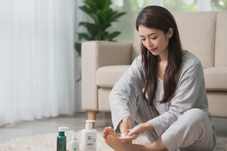 女人腳上偶爾起濕疹能不能根治(圖2)