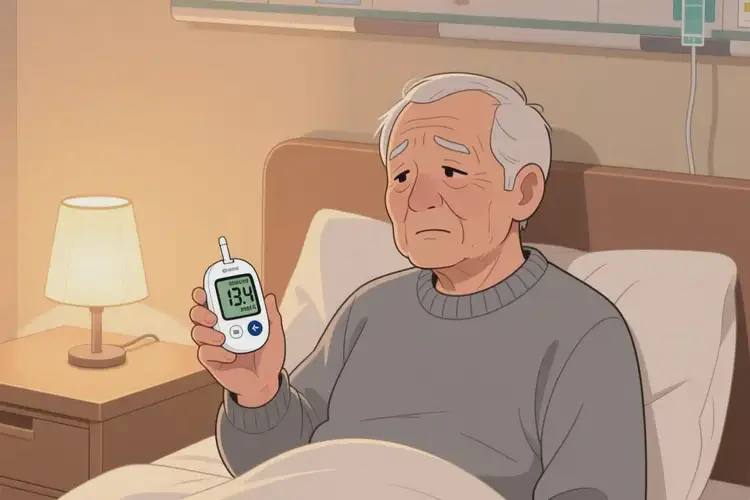 老年人晚上血糖13點4是糖尿病嗎(圖2)