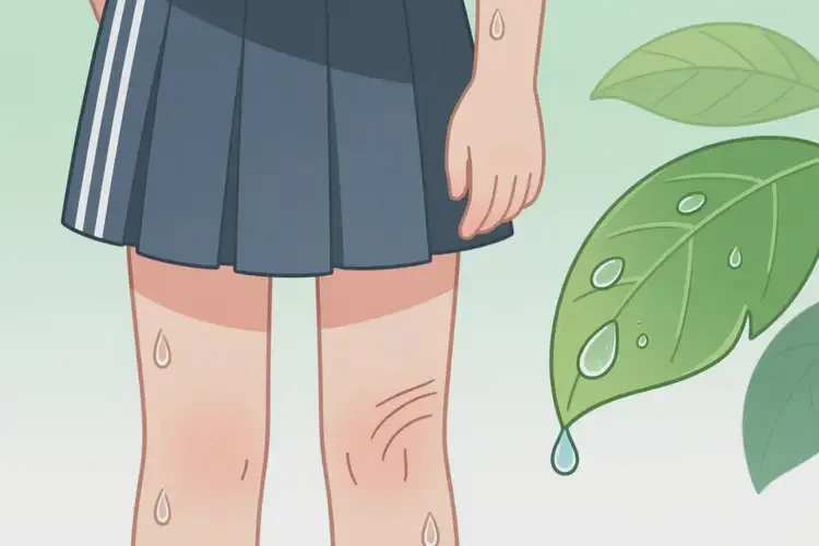 中學(xué)生四肢容易起濕疹可不可以根治(圖2)