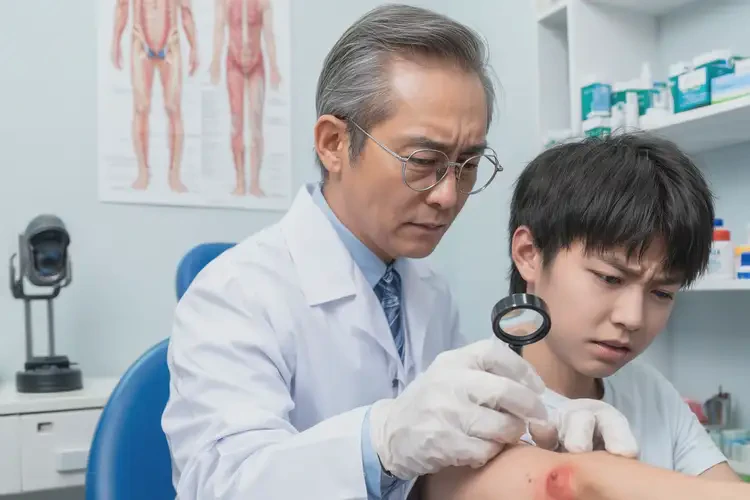 青少年臉上有濕疹能靠自己自愈嗎(圖2)