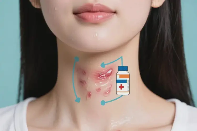 女生脖子有濕疹可不可以根治(圖2)