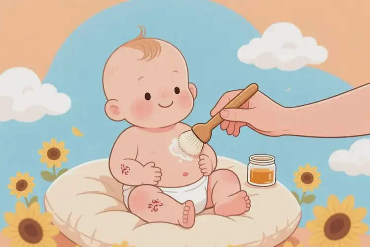 幼儿肚子出现湿疹可不可以根治(图1)