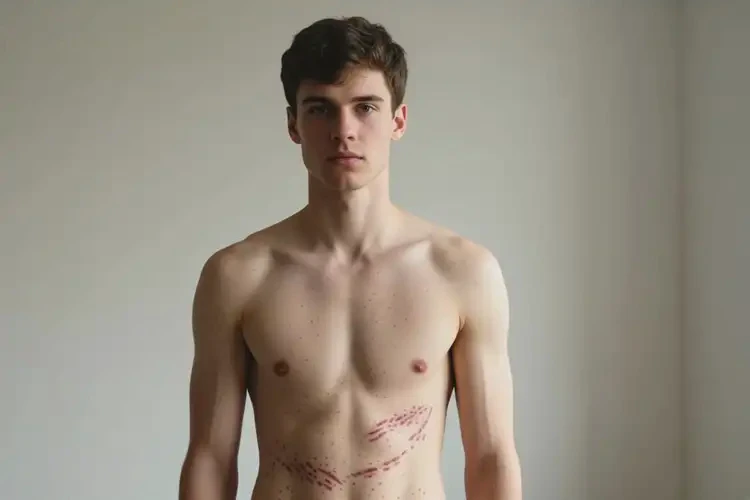 男生肚子出现湿疹可不可以根治(图1)