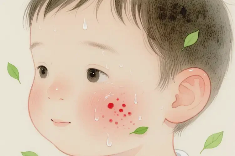 兒童身上經(jīng)常起濕疹可以徹底自愈嗎(圖2)