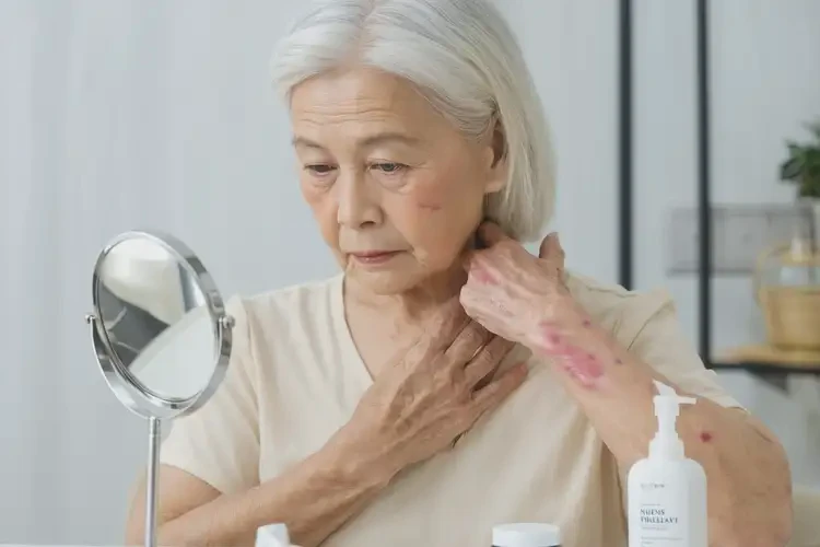 老年人脖子上经常长湿疹不管它会自己痊愈吗(图4)