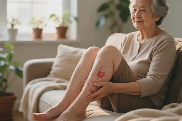 高齡老人小腿上容易長(zhǎng)濕疹可以徹底自愈嗎(圖4)