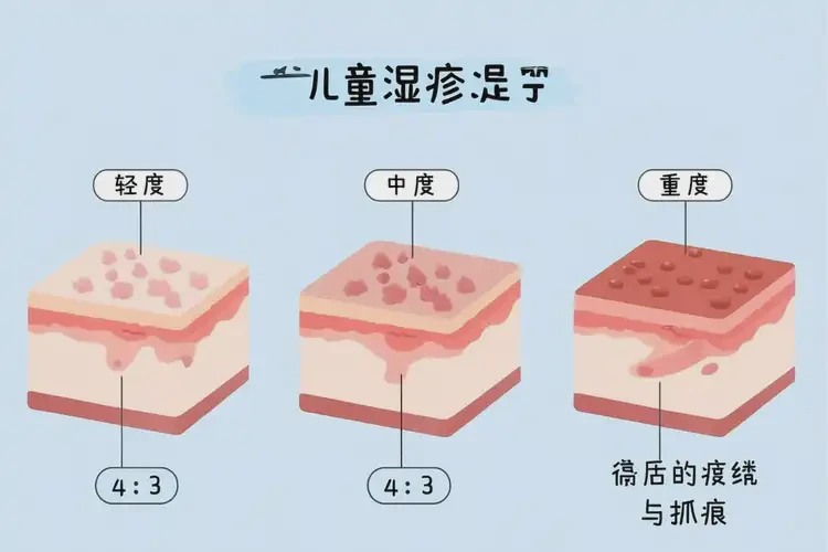 小兒全身出現(xiàn)濕疹不管它會(huì)自己痊愈嗎(圖4)