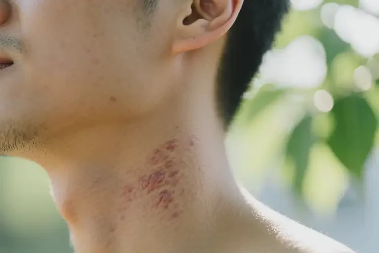 男性脖子出湿疹能彻底自愈吗(图4)