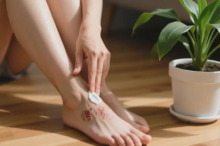 女人腳上容易長濕疹能不能根治(圖3)