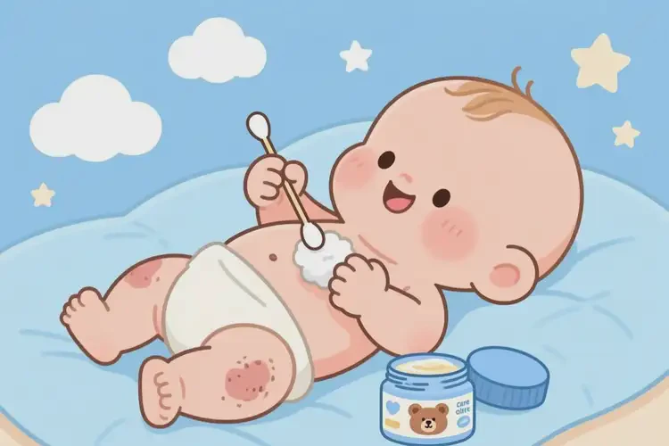 寶寶屁股上出濕疹可不可以根治(圖3)