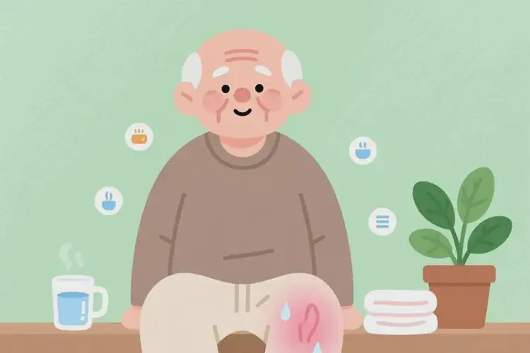 老人屁股偶爾起濕疹可不可以根治(圖2)