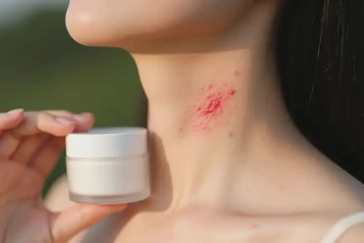 女人脖子上容易長(zhǎng)濕疹能不能根治(圖3)