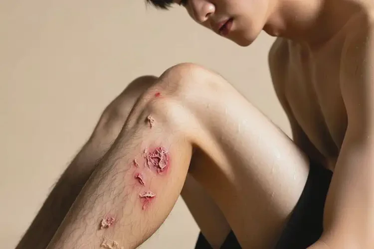 男生身上出濕疹不管它會自己好嗎(圖2)