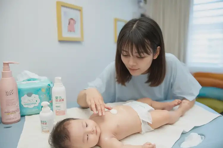 嬰兒肛周出現(xiàn)濕疹可不可以根治(圖1)