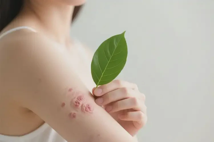女人手臂容易起濕疹能不能根治(圖1)