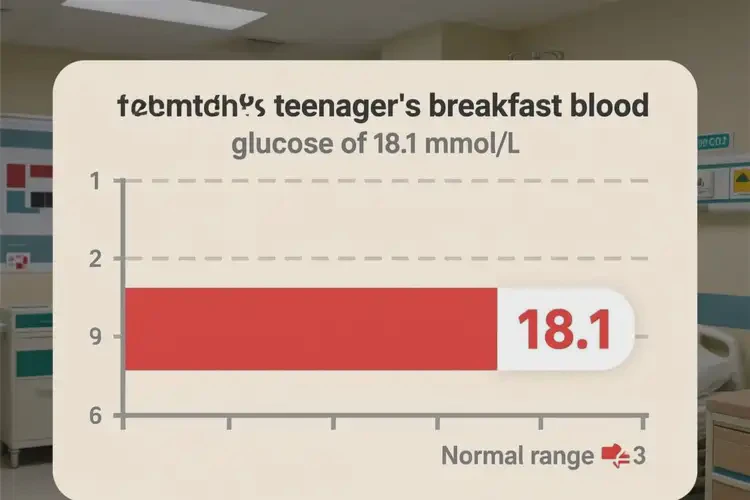 青少年早餐血糖18點(diǎn)1是糖尿病嗎(圖1)