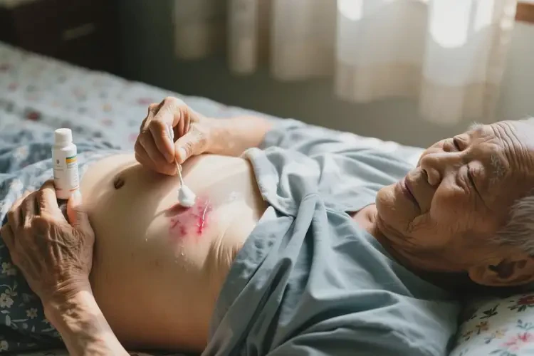 高齡老人肚子上容易長(zhǎng)濕疹能不能根治(圖3)