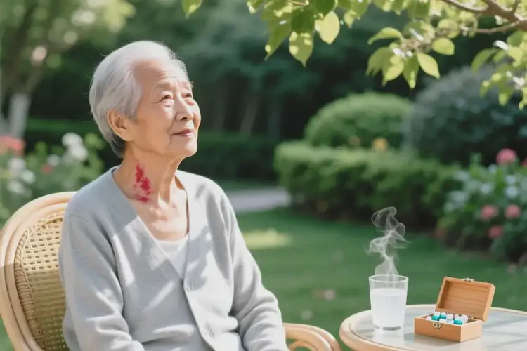 高齡老人脖子上經(jīng)常長濕疹能不能根治(圖2)