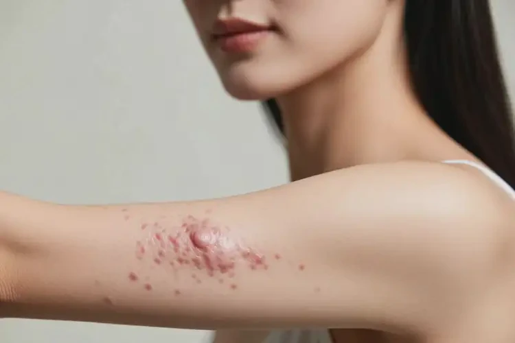 女人手臂經(jīng)常起濕疹能不能根治(圖3)