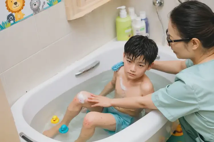 幼兒小腿上起濕疹可不可以根治(圖2)