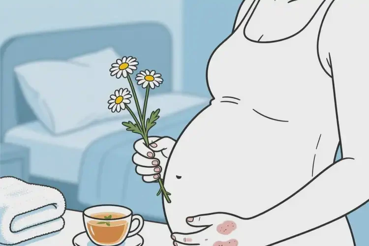 孕婦四肢經常起濕疹可不可以根治(圖1)