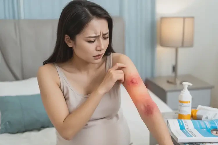 孕婦手臂上經(jīng)常起濕疹可不可以根治(圖4)