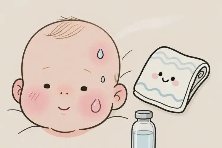 嬰兒臉上出現(xiàn)濕疹可不可以根治(圖3)